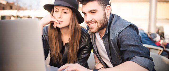 Image of a couple planning their Logo Design by Magicdust